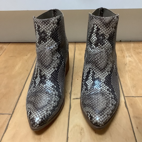 Chinese Laundry Snakeskin Booties - Picture 1 of 8